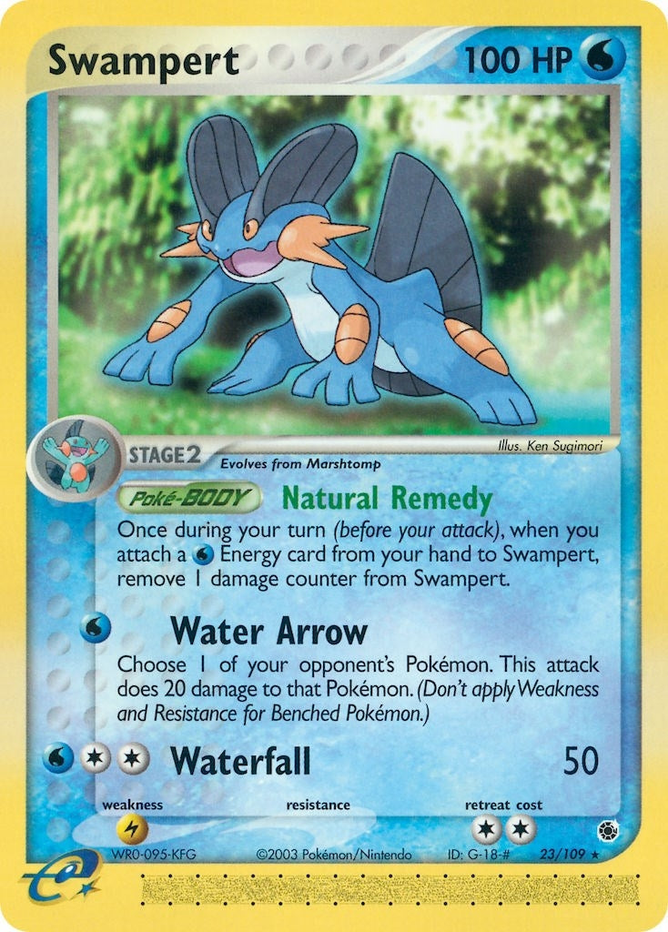 Image for Swampert (23/109) [Ruby and Sapphire] - Pokemon