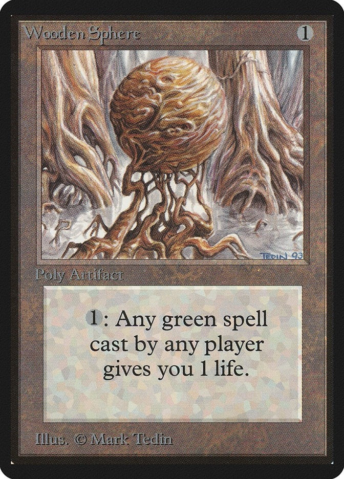 Image for Wooden Sphere [Beta Edition] - Magic: The Gathering