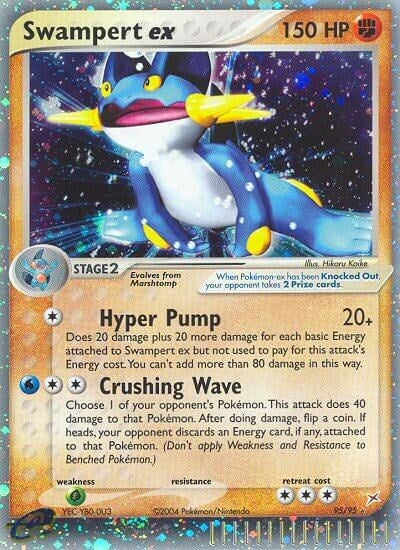 Image for Swampert ex (95/95) [Team Magma vs Team Aqua] - Pokemon