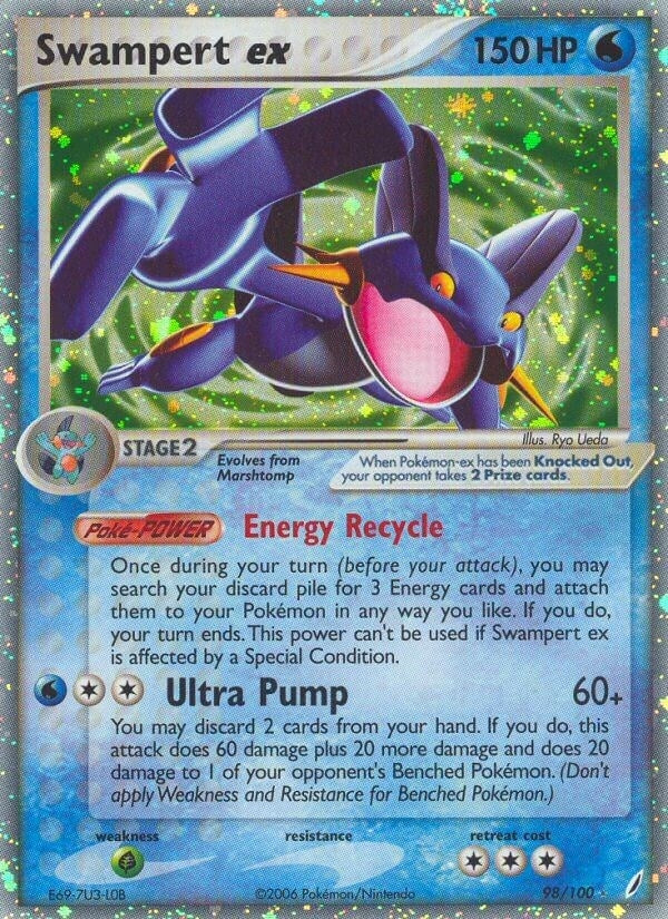 Image for Swampert ex (98/100) [Crystal Guardians] - Pokemon