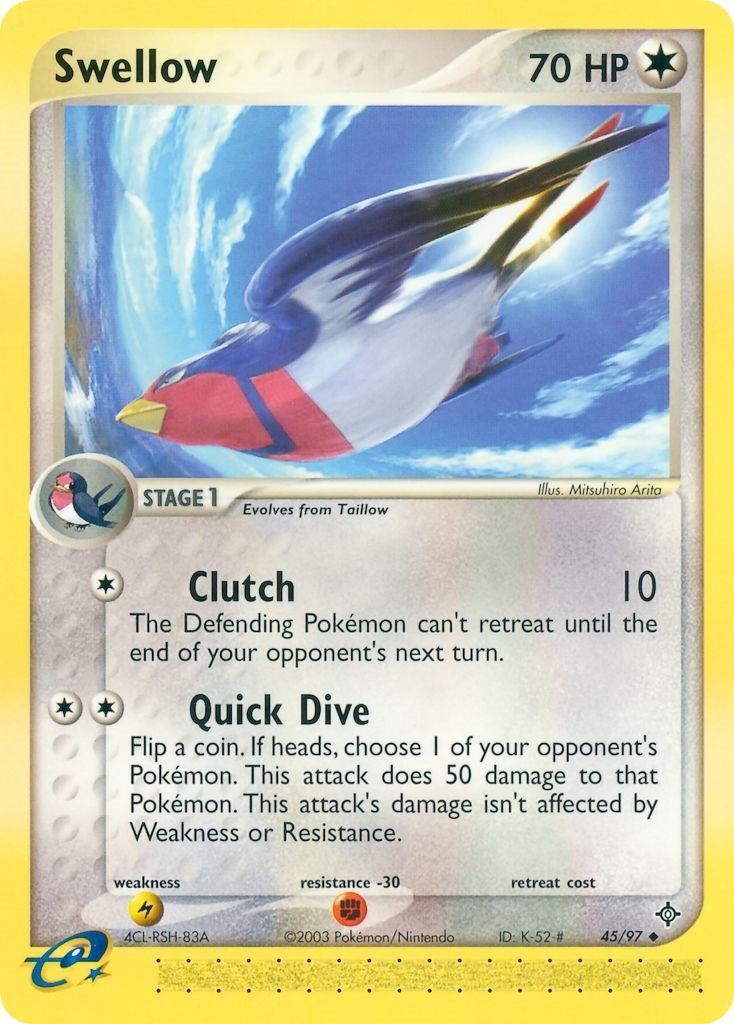 Image for Swellow (45/97) [Dragon] - Pokemon