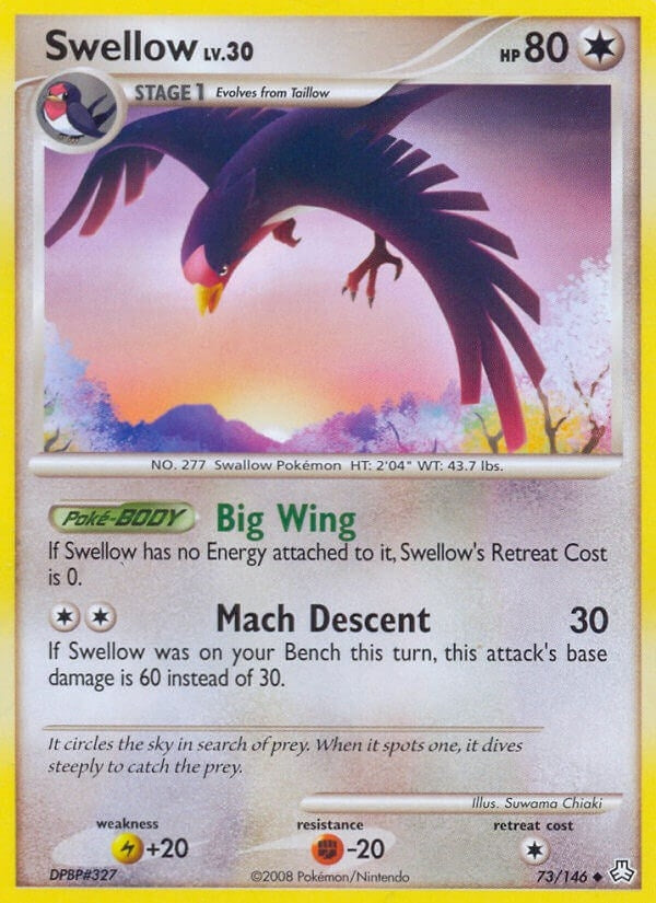 Image for Swellow (73/146) [Legends Awakened] - Pokemon