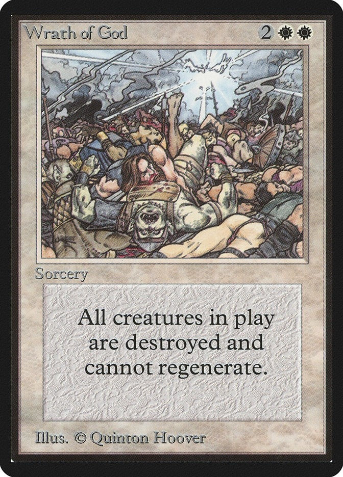 Image for Wrath of God [Beta Edition] - Magic: The Gathering