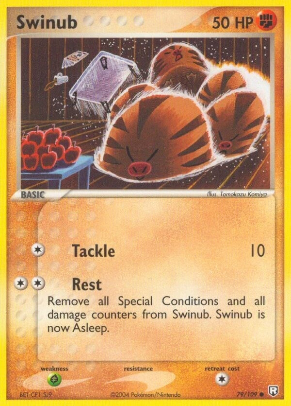 Image for Swinub (79/109) [Team Rocket Returns] - Pokemon