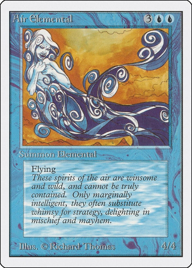 Image for Air Elemental [Unlimited Edition] - Magic: The Gathering