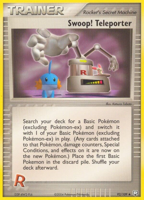 Image for Swoop! Teleporter (92/109) [Team Rocket Returns] - Pokemon
