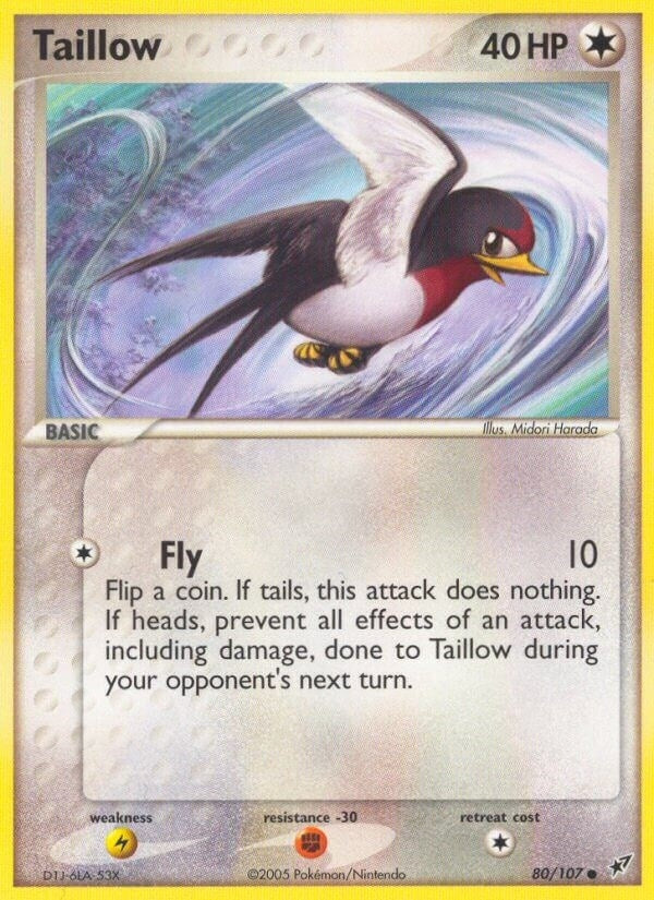 Image for Taillow (80/107) [Deoxys] - Pokemon