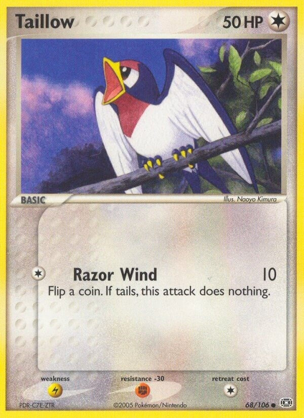 Image for Taillow (68/106) [Emerald] - Pokemon