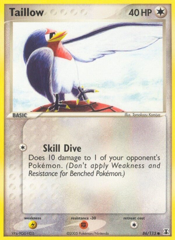 Image for Taillow (86/113) [Delta Species] - Pokemon