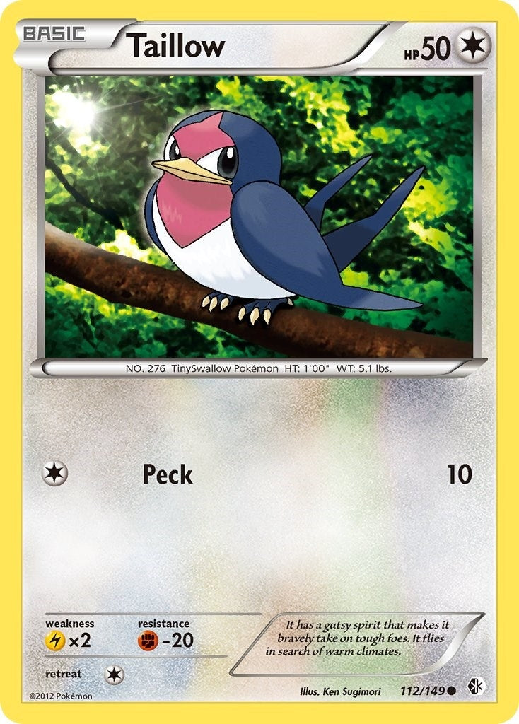 Image for Taillow (112/149) [Boundaries Crossed] - Pokemon