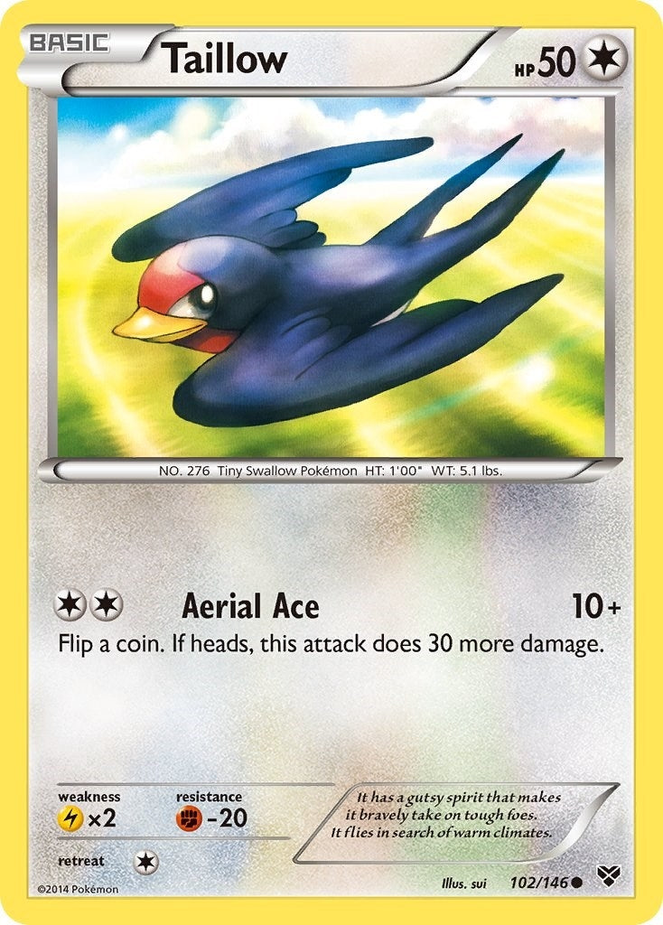 Image for Taillow (102/146) [XY Base Set] - Pokemon