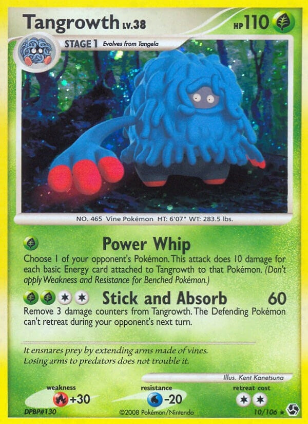 Image for Tangrowth (10/106) [Great Encounters] - Pokemon