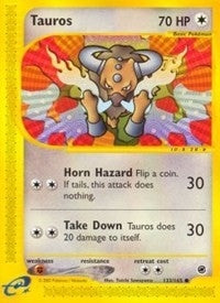 Image for Tauros (133/165) [Expedition] - Pokemon