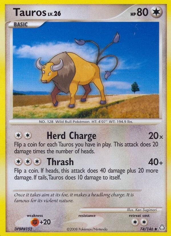 Image for Tauros (74/146) [Legends Awakened] - Pokemon