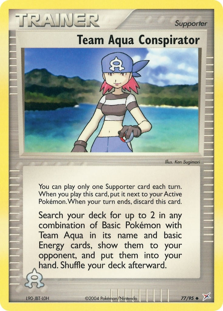 Image for Team Aqua Conspirator (77/95) [Team Magma vs Team Aqua] - Pokemon