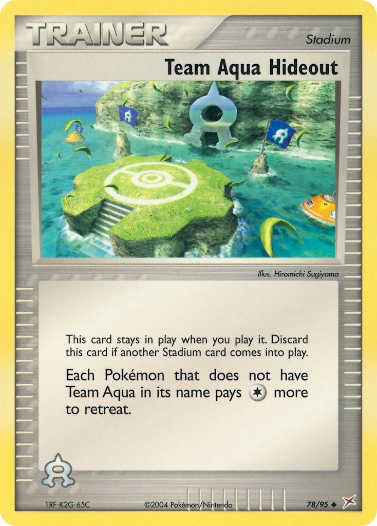 Team Aqua Hideout (78/95) [Team Magma vs Team Aqua]