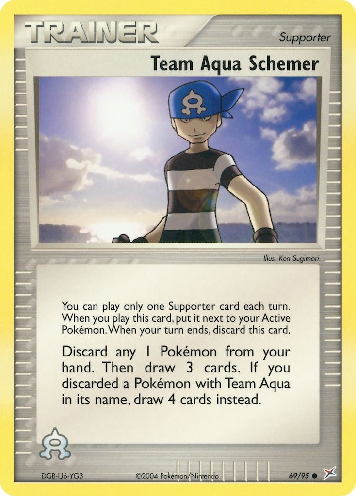 Image for Team Aqua Schemer (69/95) [Team Magma vs Team Aqua] - Pokemon