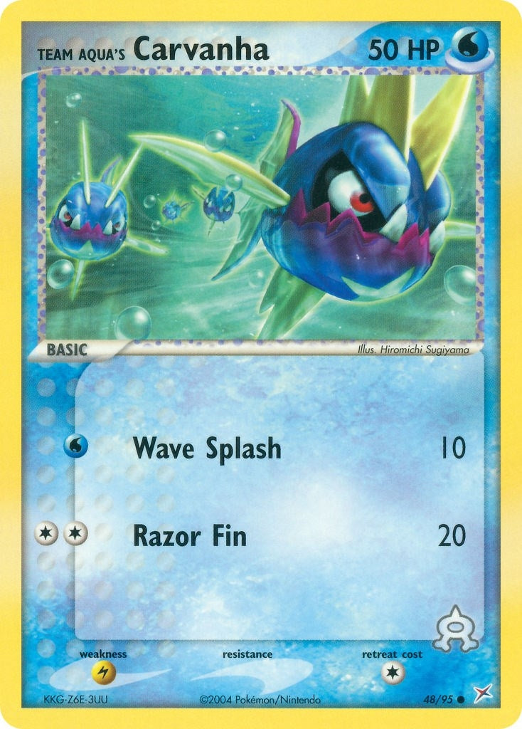 Image for Team Aqua's Carvanha (48/95) [Team Magma vs Team Aqua] - Pokemon