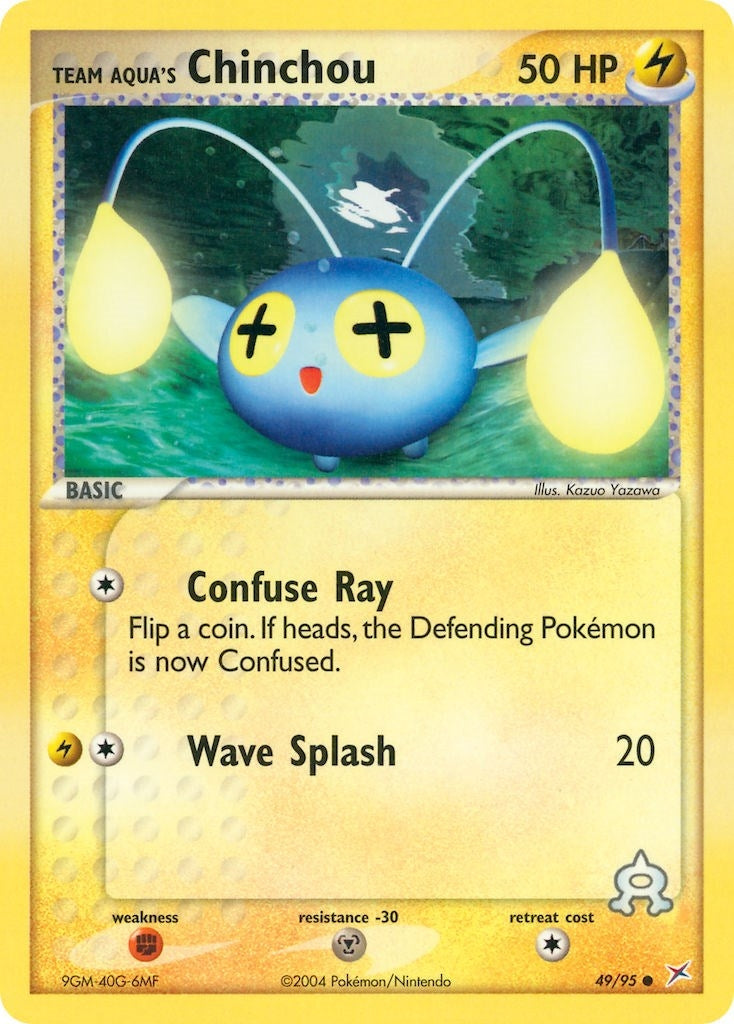 Image for Team Aqua's Chinchou (49/95) [Team Magma vs Team Aqua] - Pokemon