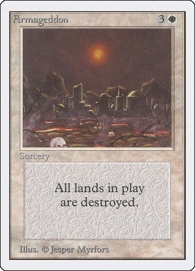 Image for Armageddon [Unlimited Edition] - Magic: The Gathering
