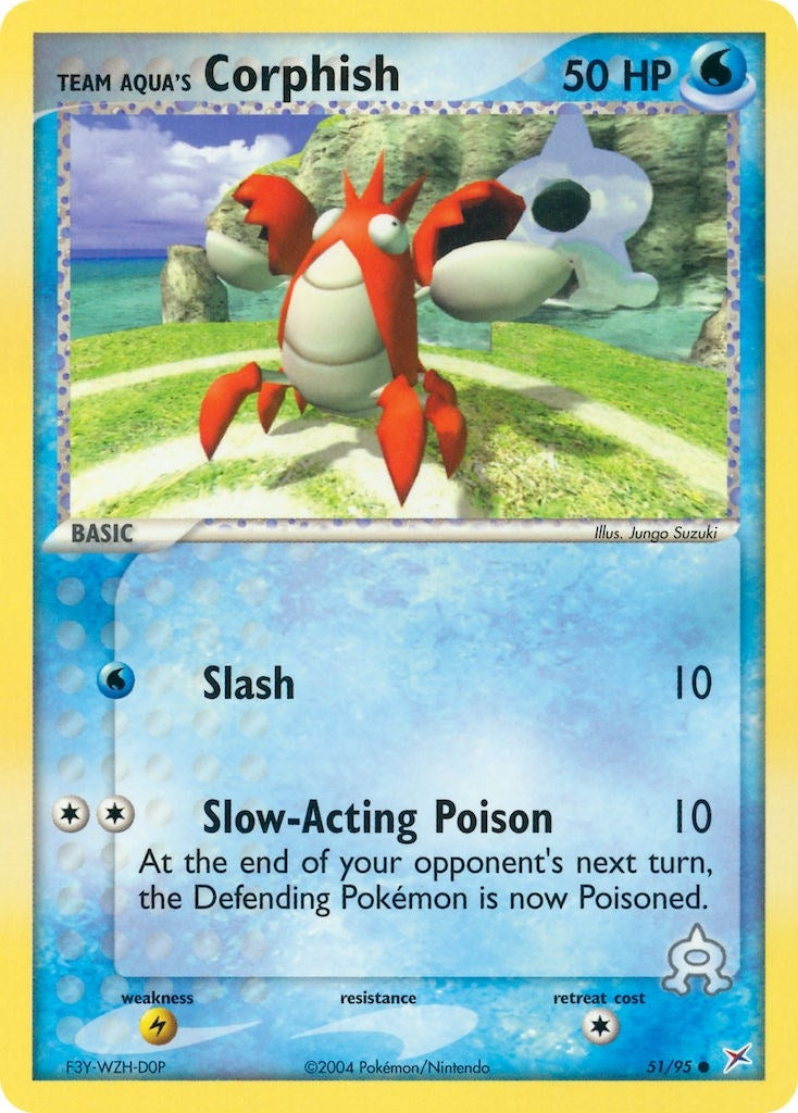 Image for Team Aqua's Corphish (51/95) [Team Magma vs Team Aqua] - Pokemon
