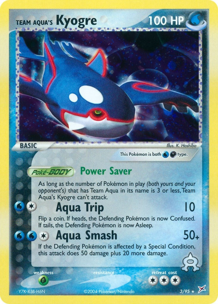 Image for Team Aqua's Kyogre (3/95) [Team Magma vs Team Aqua] - Pokemon