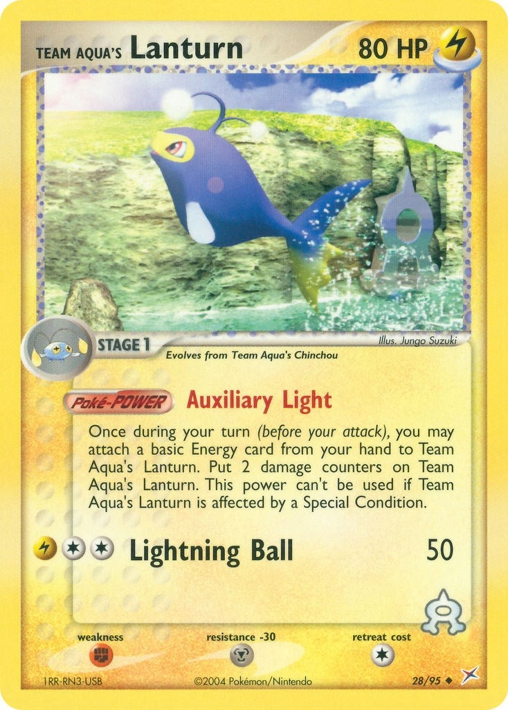 Image for Team Aqua's Lanturn (28/95) [Team Magma vs Team Aqua] - Pokemon