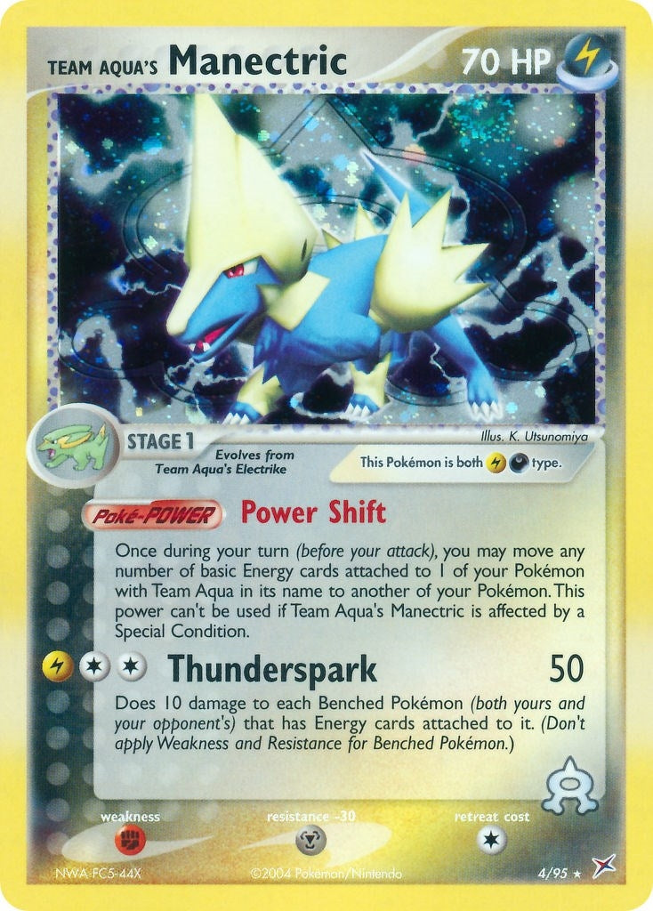 Team Aqua's Manectric (4/95) [Team Magma vs Team Aqua]