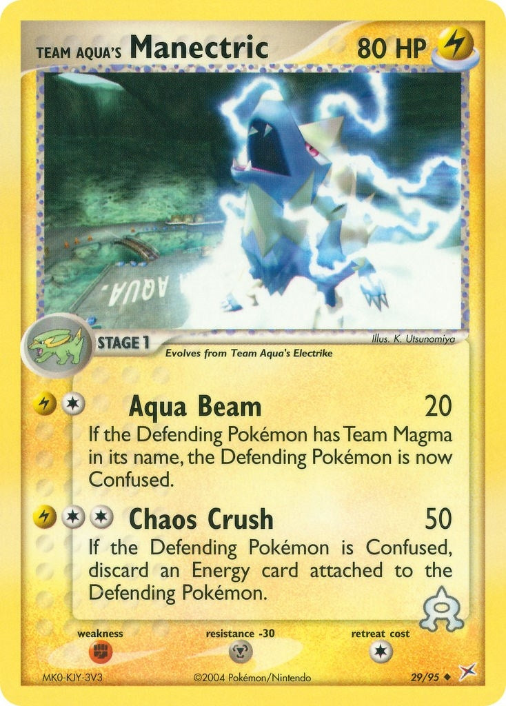 Image for Team Aqua's Manectric (29/95) [Team Magma vs Team Aqua] - Pokemon