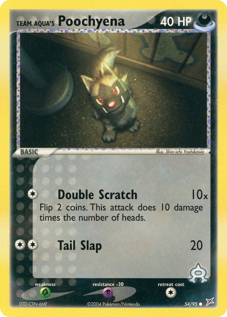 Image for Team Aqua's Poochyena (54/95) [Team Magma vs Team Aqua] - Pokemon