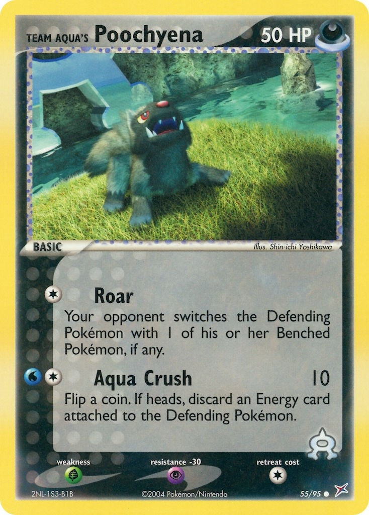 Image for Team Aqua's Poochyena (55/95) [Team Magma vs Team Aqua] - Pokemon