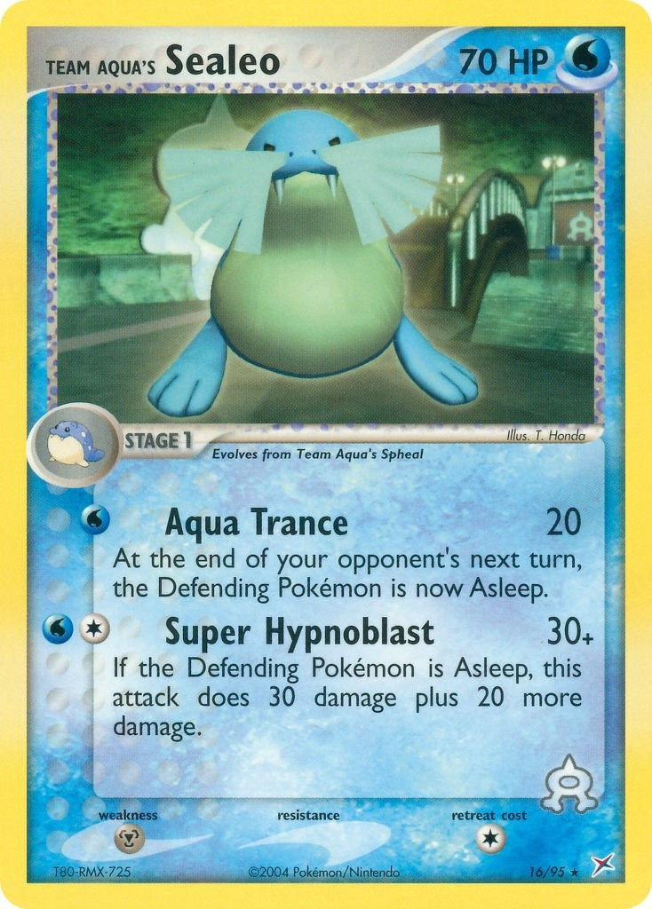 Image for Team Aqua's Sealeo (16/95) [Team Magma vs Team Aqua] - Pokemon