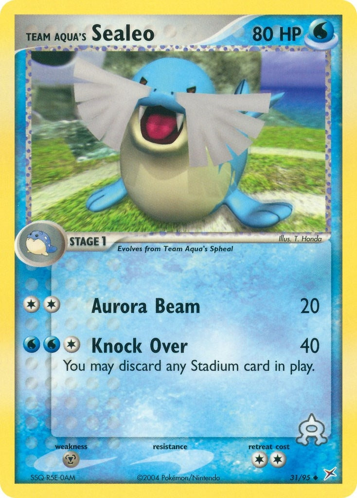 Image for Team Aqua's Sealeo (31/95) [Team Magma vs Team Aqua] - Pokemon