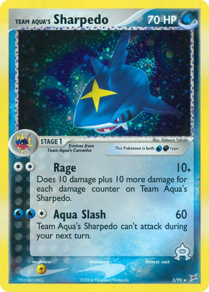 Image for Team Aqua's Sharpedo (5/95) [Team Magma vs Team Aqua] - Pokemon