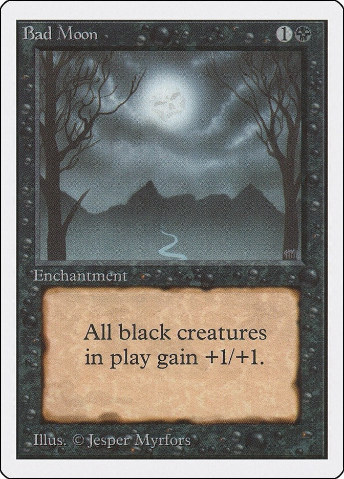 Image for Bad Moon [Unlimited Edition] - Magic: The Gathering