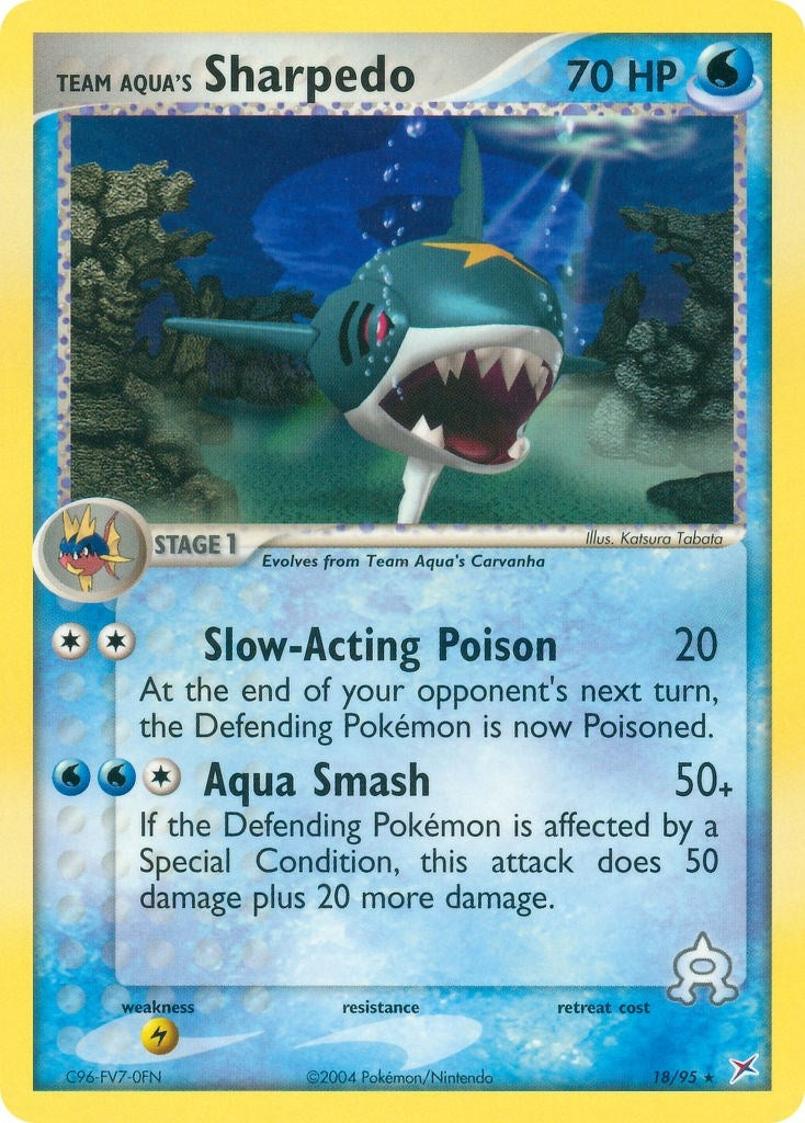 Image for Team Aqua's Sharpedo (18/95) [Team Magma vs Team Aqua] - Pokemon
