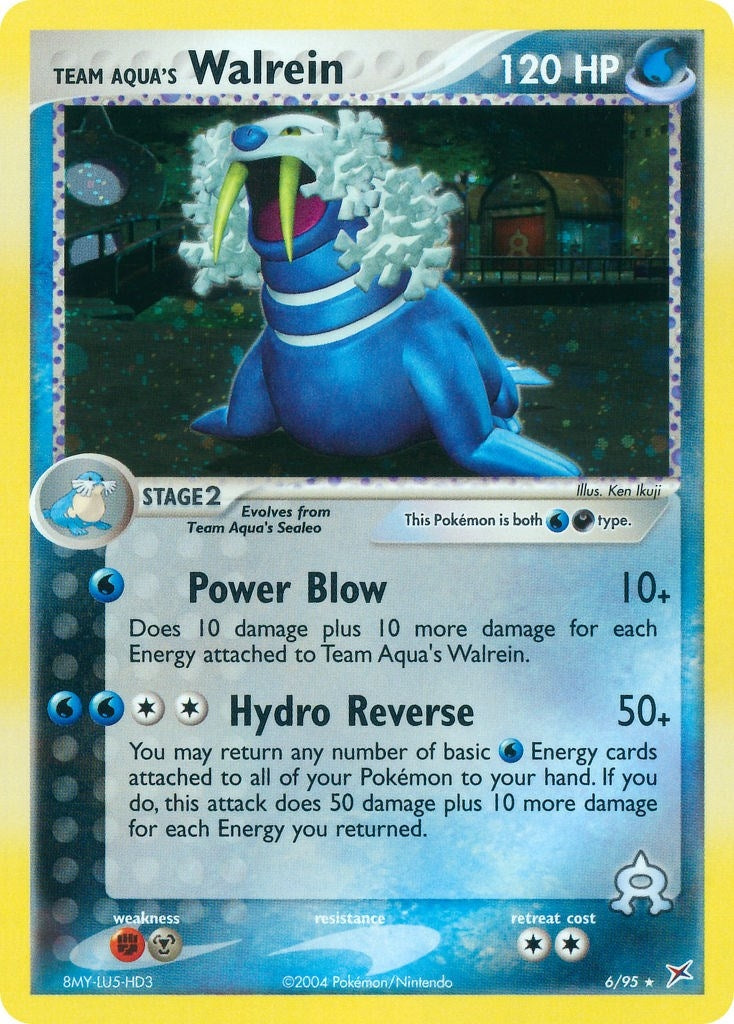 Image for Team Aqua's Walrein (6/95) [Team Magma vs Team Aqua] - Pokemon