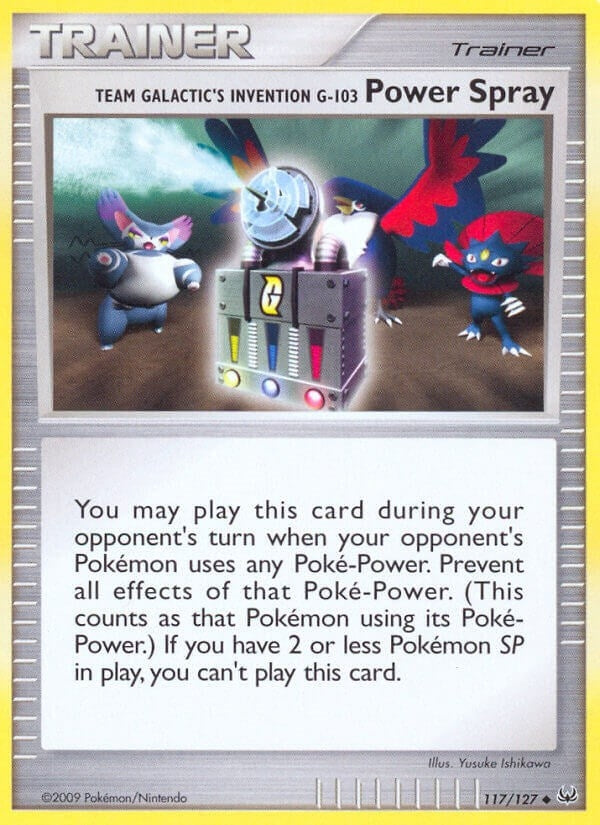 Image for Team Galactic's Invention G-103 Power Spray (117/127) [Platinum] - Pokemon