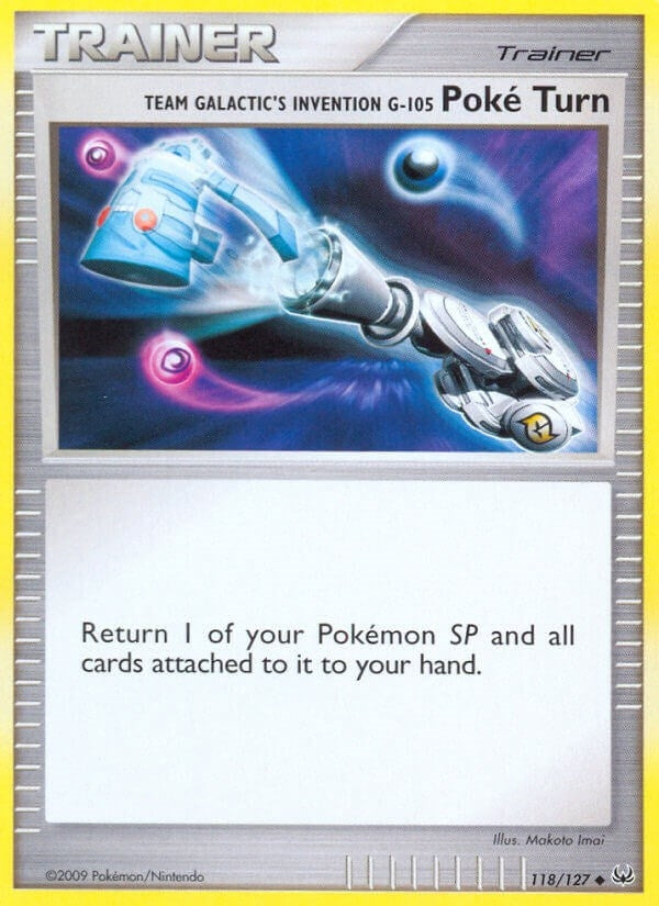 Image for Team Galactic's Invention G-105 Poke Turn (118/127) [Platinum] - Pokemon