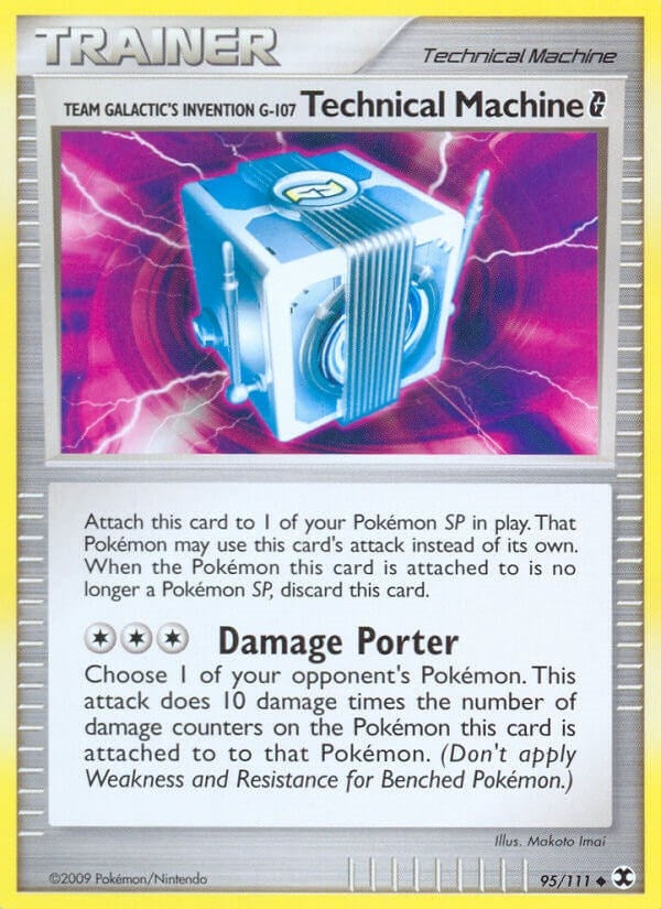 Image for Team Galactic's Invention G-107 Technical Mach. G (95/111) [Rising Rivals] - Pokemon