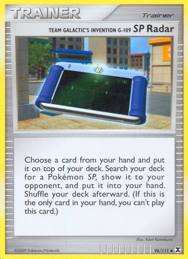 Image for Team Galactic's Invention G-109 SP Radar (96/111) [Rising Rivals] - Pokemon