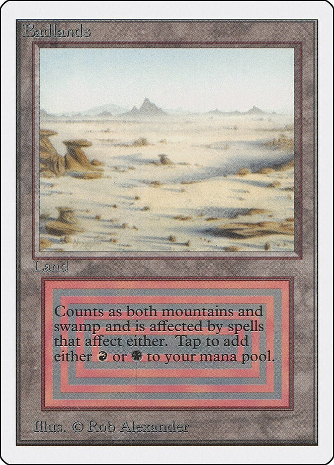 Image for Badlands [Unlimited Edition] - Magic: The Gathering