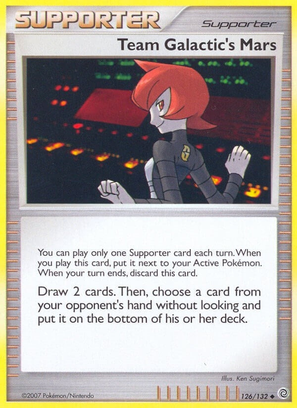 Image for Team Galactic's Mars (126/132) [Secret Wonders] - Pokemon