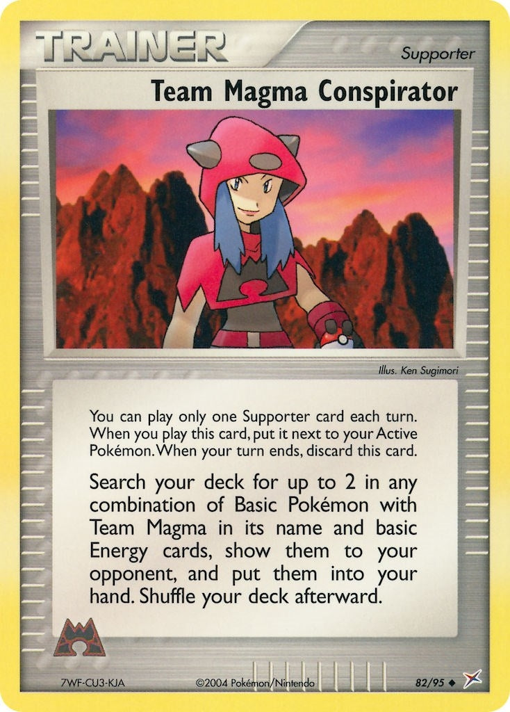 Image for Team Magma Conspirator (82/95) [Team Magma vs Team Aqua] - Pokemon