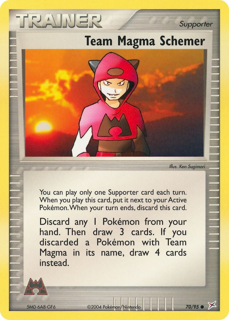 Image for Team Magma Schemer (70/95) [Team Magma vs Team Aqua] - Pokemon