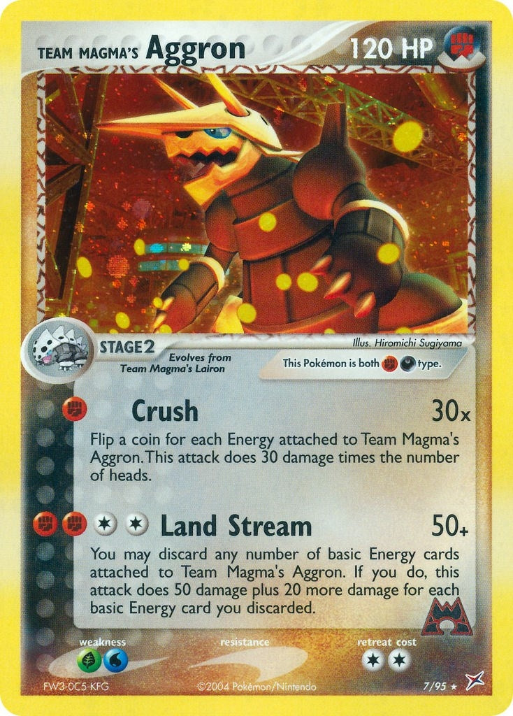 Image for Team Magma's Aggron (7/95) [Team Magma vs Team Aqua] - Pokemon