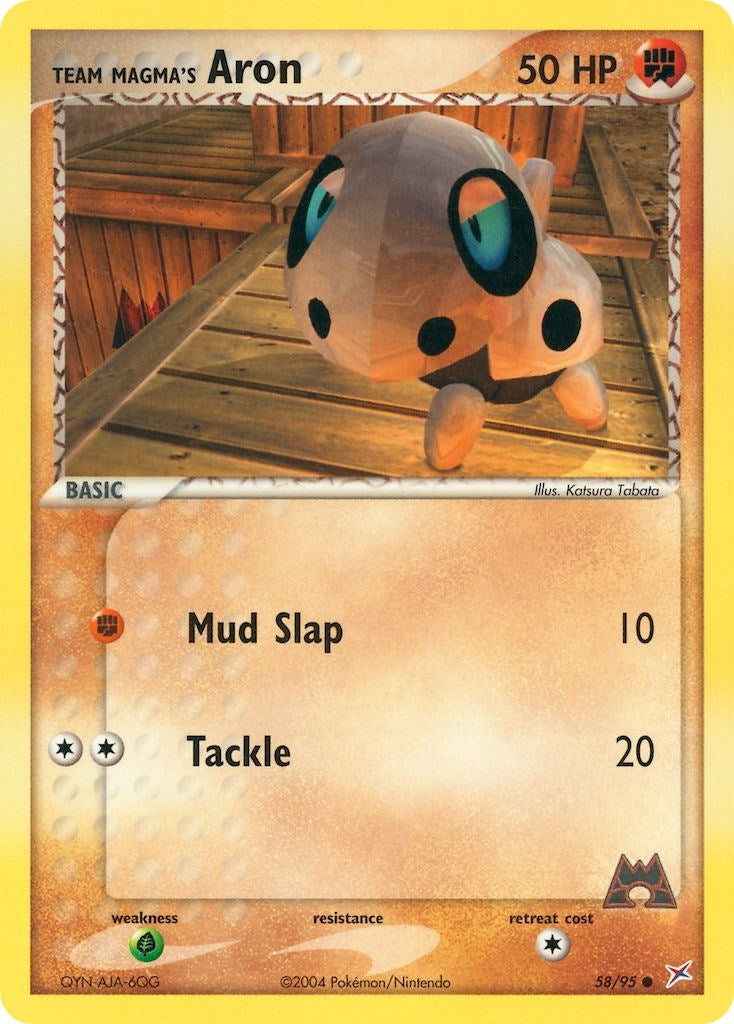Image for Team Magma's Aron (58/95) [Team Magma vs Team Aqua] - Pokemon