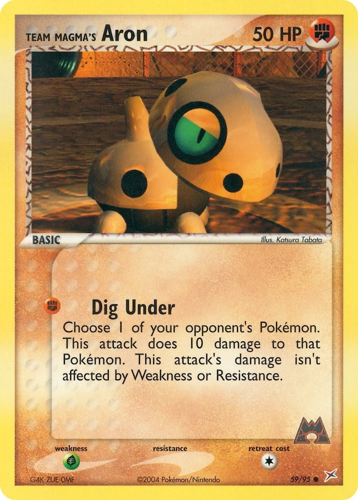 Image for Team Magma's Aron (59/95) [Team Magma vs Team Aqua] - Pokemon