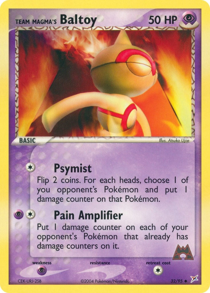 Image for Team Magma's Baltoy (32/95) [Team Magma vs Team Aqua] - Pokemon