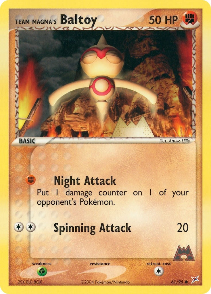 Team Magma's Baltoy (61/95) [Team Magma vs Team Aqua]